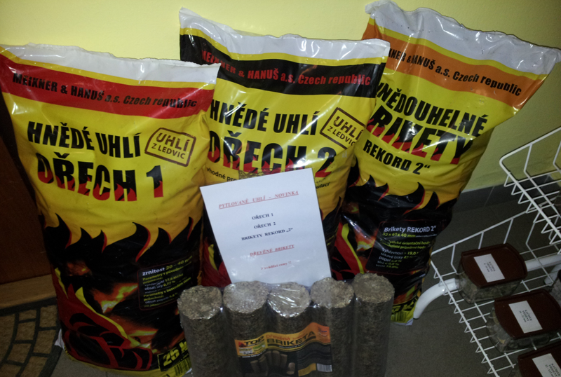 NOVINKA - prodáváme také balená paliva