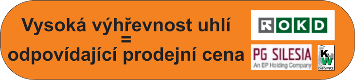 Vysoko výhřevné černé uhlí