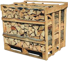 Palivové dřevo - na paletách