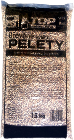 Dřevěné pelety<br />15kg